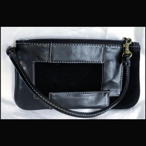 Nine West Leather Trim Wristlet